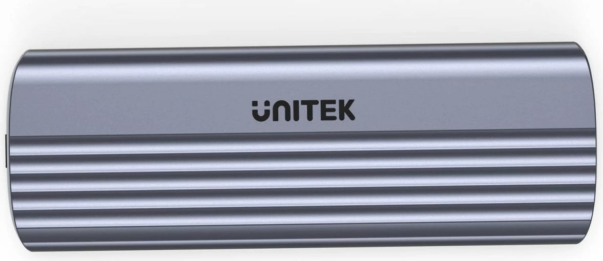 Kasë Unitek S1241B01 për SSD M.2 NVMe, USB-C, 10Gbps, Alumini, Gri