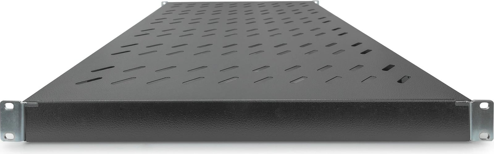 Raft kabineti Digitus 1U 44x482x700-1180mm, deri 50kg, zi