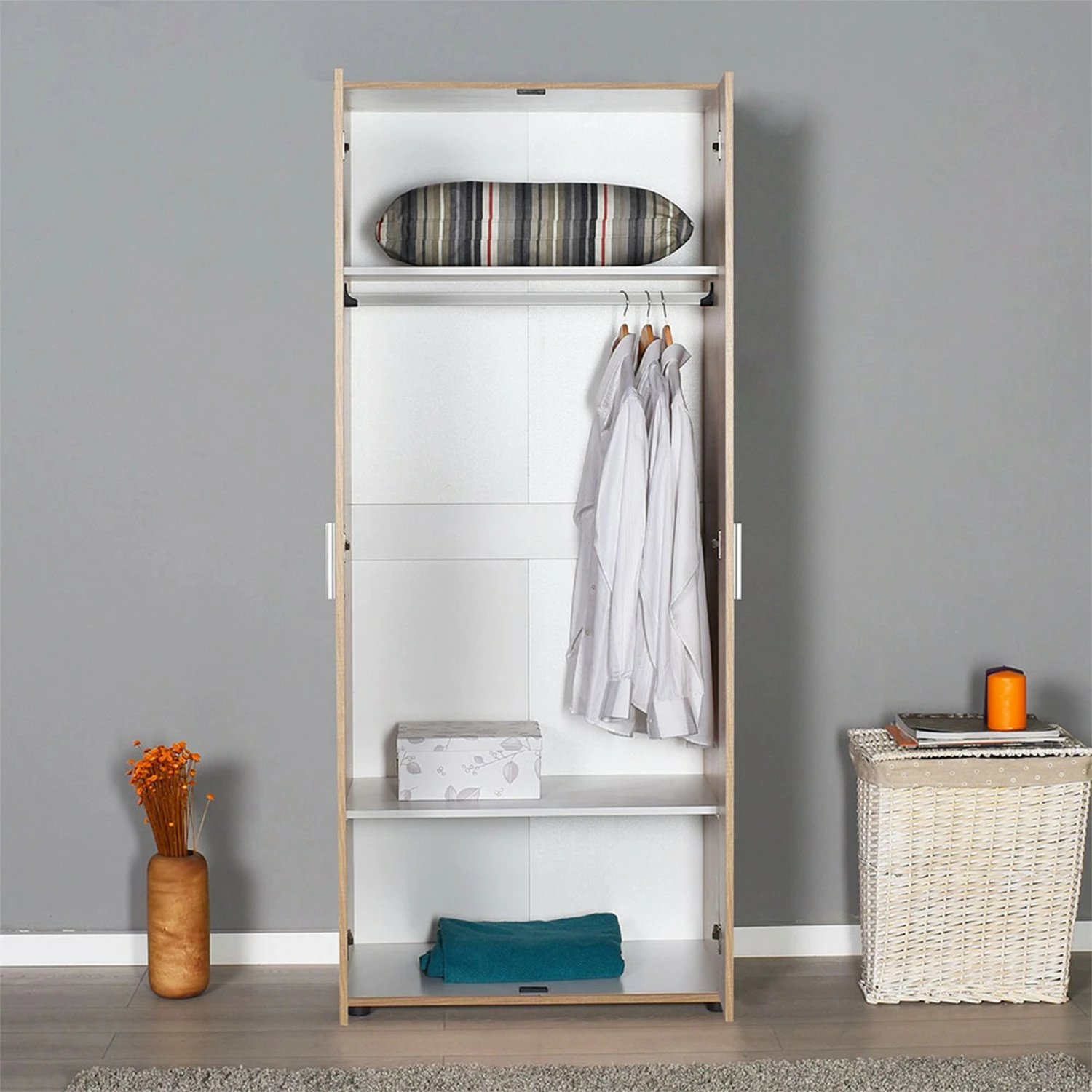 Dollap Hanah Home, ngjyrë sonomo, Grd-320-Ss-1