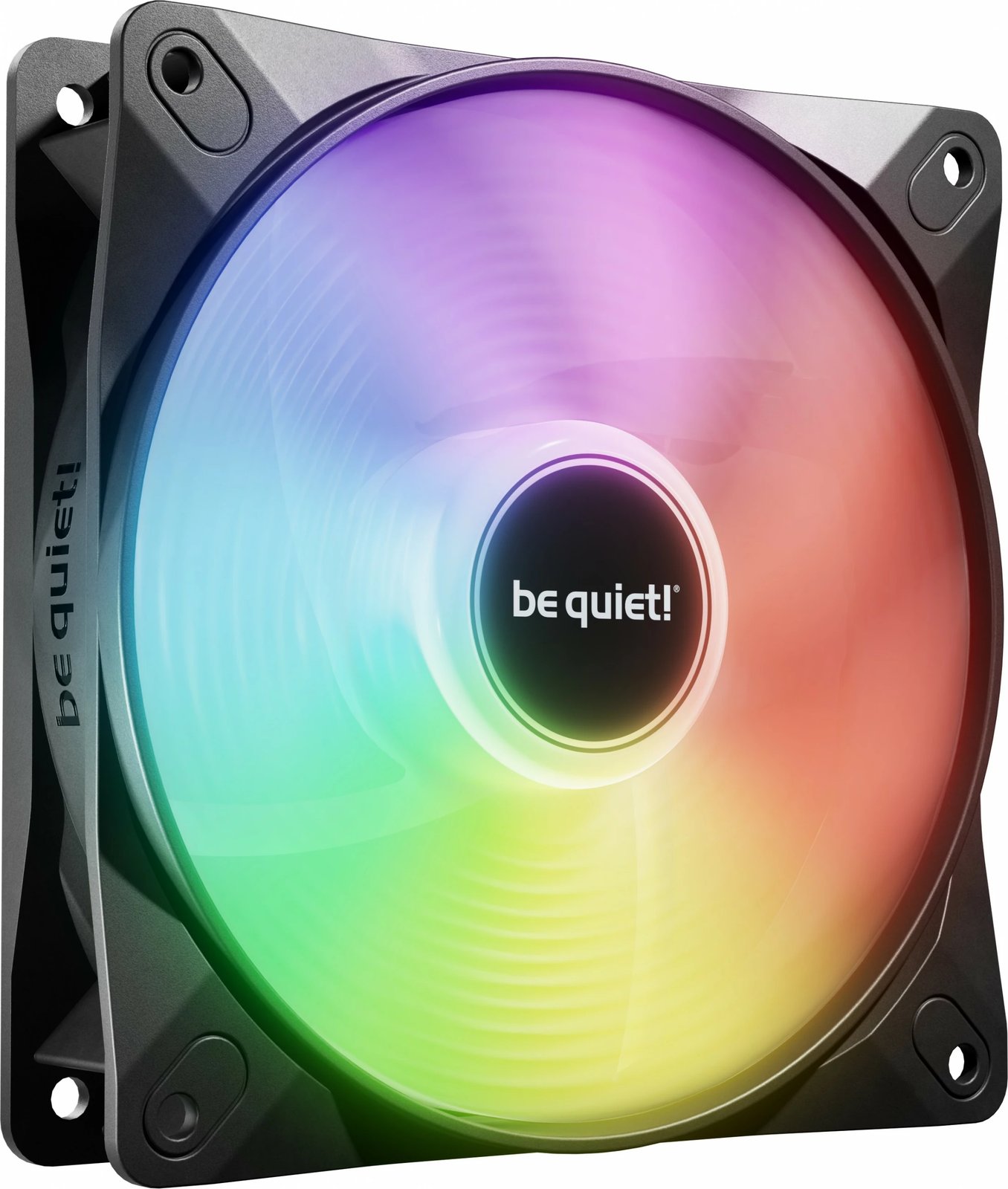 Ventilator kasë be quiet Light Wings LX PWM Reverse 120mm, LED RGB, i zi