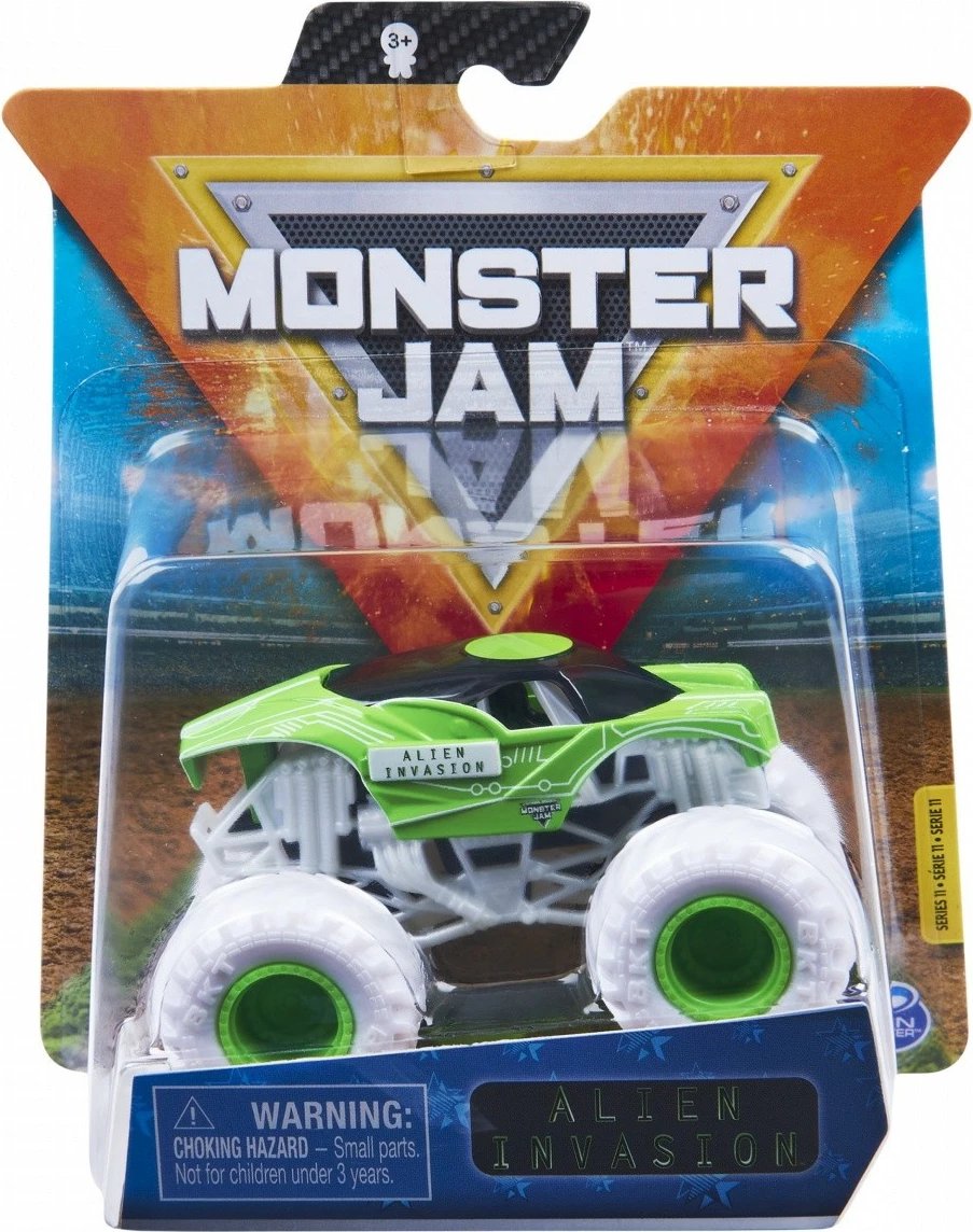 Lodër veturë Monster Jam Spin Master 1:64, metal dhe plastikë, ngjyra të përziera, 1 copë Lodër veturë Monster Jam Spin Master 1:64, metal dhe plastikë, ngjyra të përziera, 1 copë
