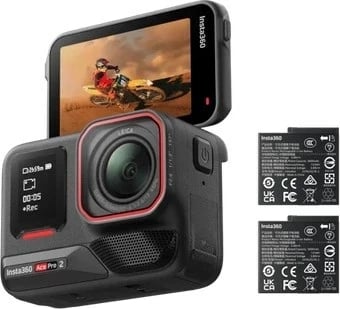 Kamerë aksioni Insta360 Ace Pro 2, 50 MP, 8K Ultra HD, Wi-Fi, E zezë