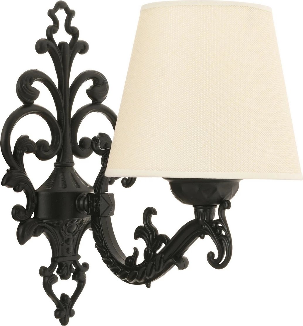 Llambë muri Opviq Claire, krem dhe e zezë