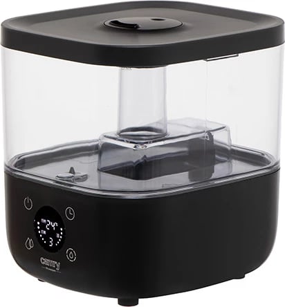 Lagështues ajri, Camry, CR 7973, 5.0L, ultrasonik, ekran LED, mbushje nga lart, i zi