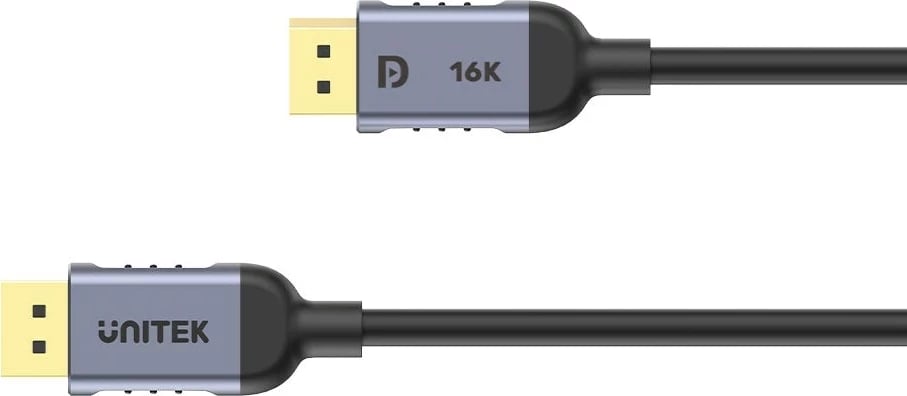 Kabllo DisplayPort UNITEK C1628GY01-1.5M, 1.5 m, E zezë