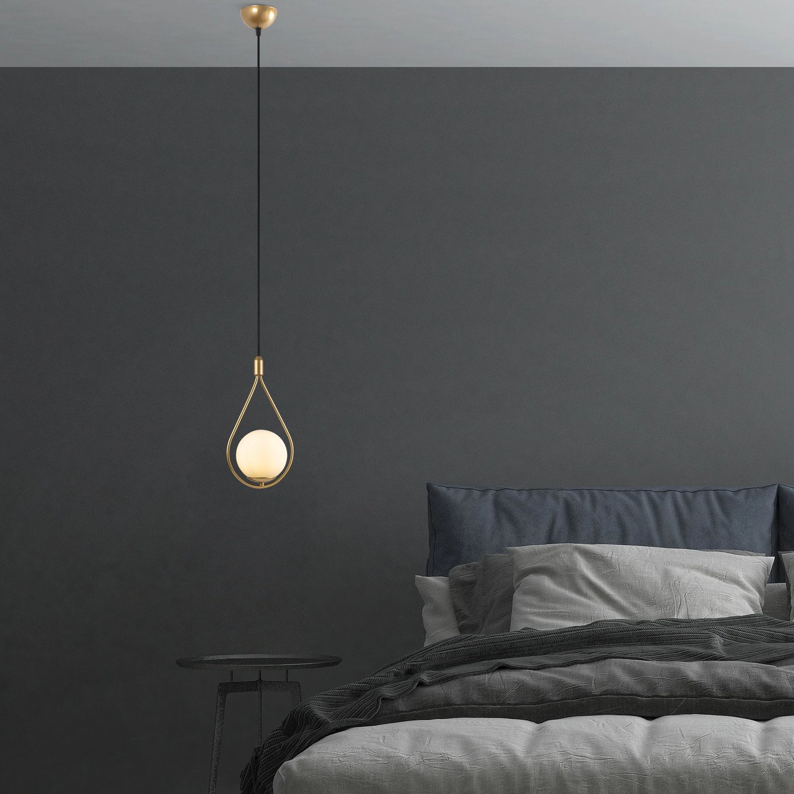 Llambë tavani Opviq Mudonı, ngjyrë ari, MR-937-1