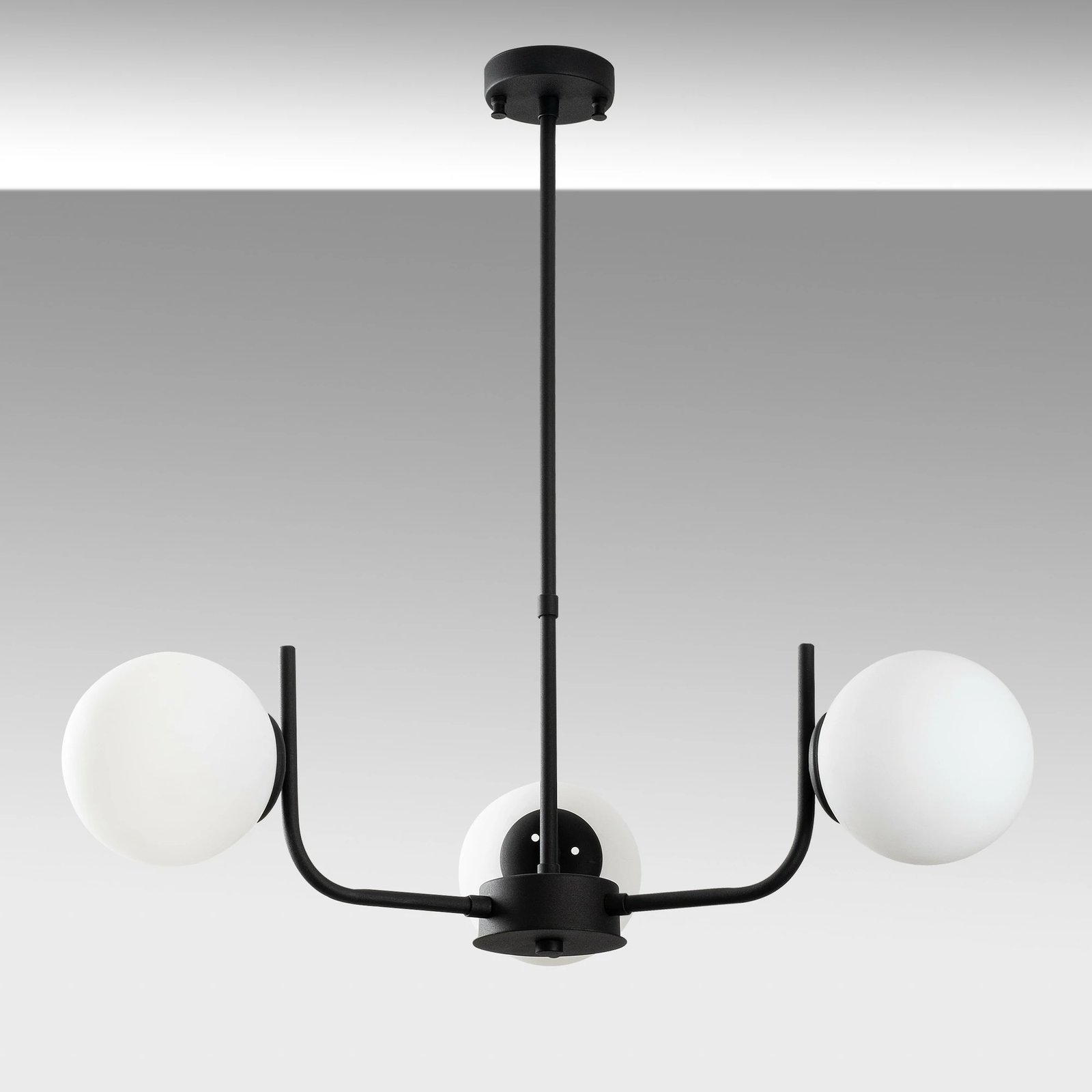 Llambë tavani Opviq, ngjyrë e zezë, Antler - 13767