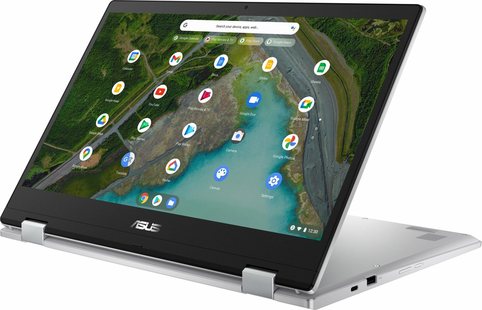 Kompjuter ASUS Chromebook CX1500FKA-E80046, 15.6" FHD Touch, N4500, 8GB/128GB eMMC, ChromeOS, argjendtë