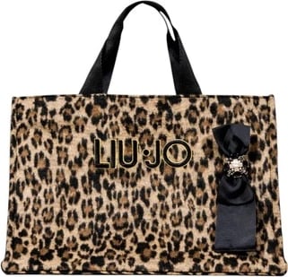 Çantë Liu Jo femra, leopard, beige