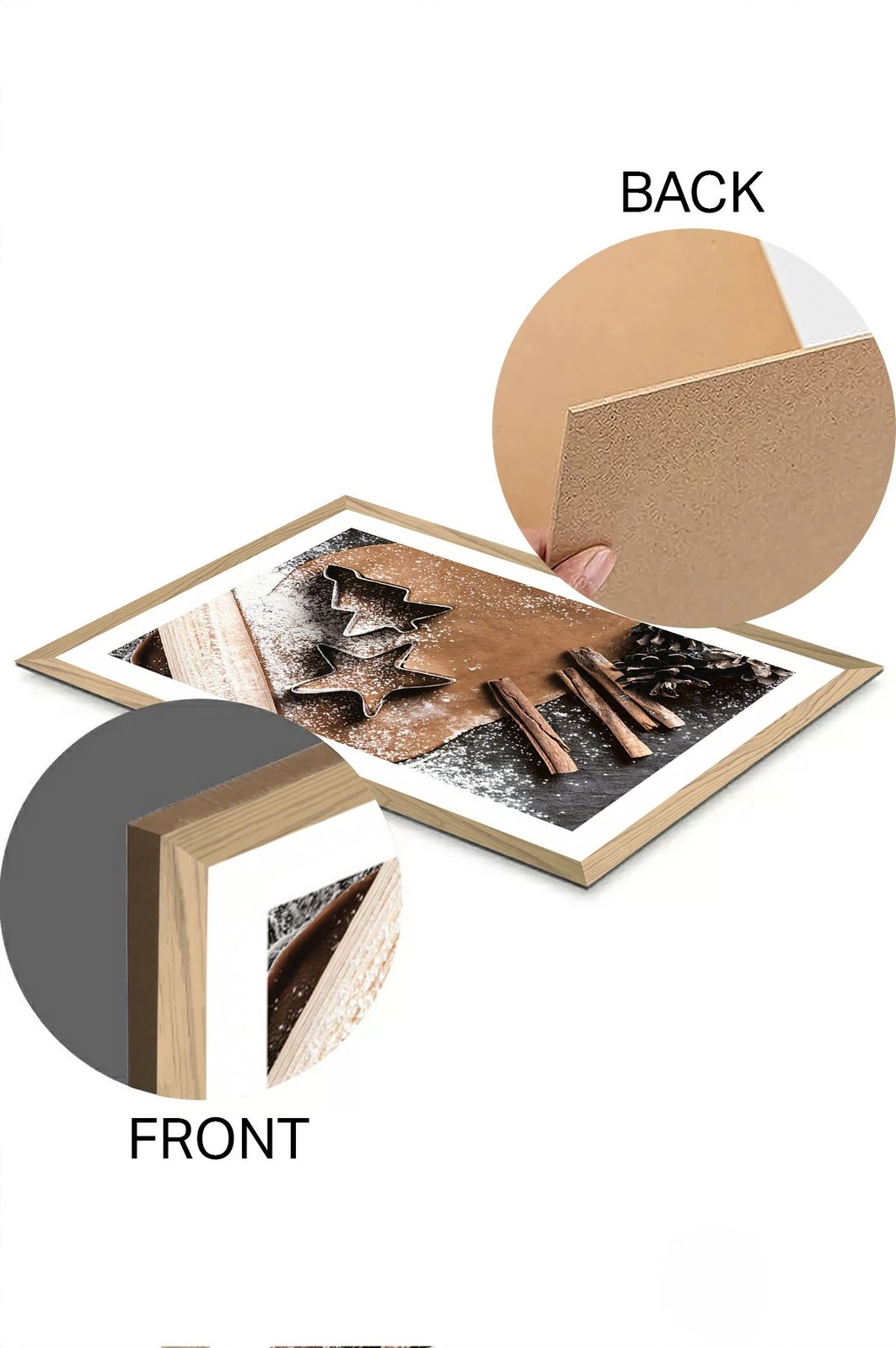 Pikturë dekorative për mur, shumëngjyrëshe, Tekhammdf84, 33x48cm