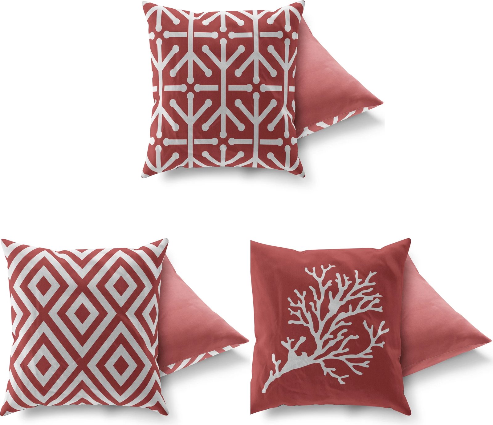 Set jastëkësh (3 copë), Evila Originals, AC-4243-4111-4255