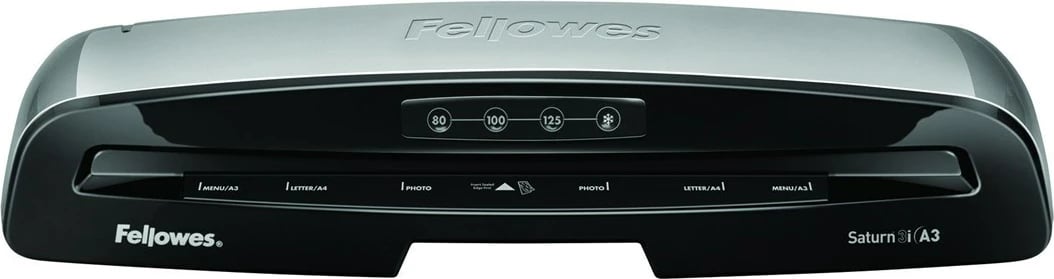 Plastifikues Fellowes Saturn 3i, 300 mm/min, e zezë/argjend