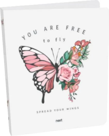 Fletore Next Butterfly me 2 unaza, 32x26x4cm