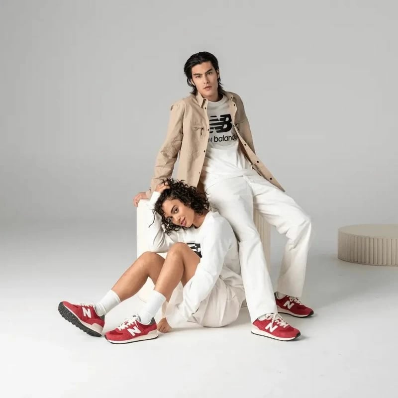 Atlete për meshkuj New Balance, të kuqe Atlete për meshkuj New Balance, të kuqe