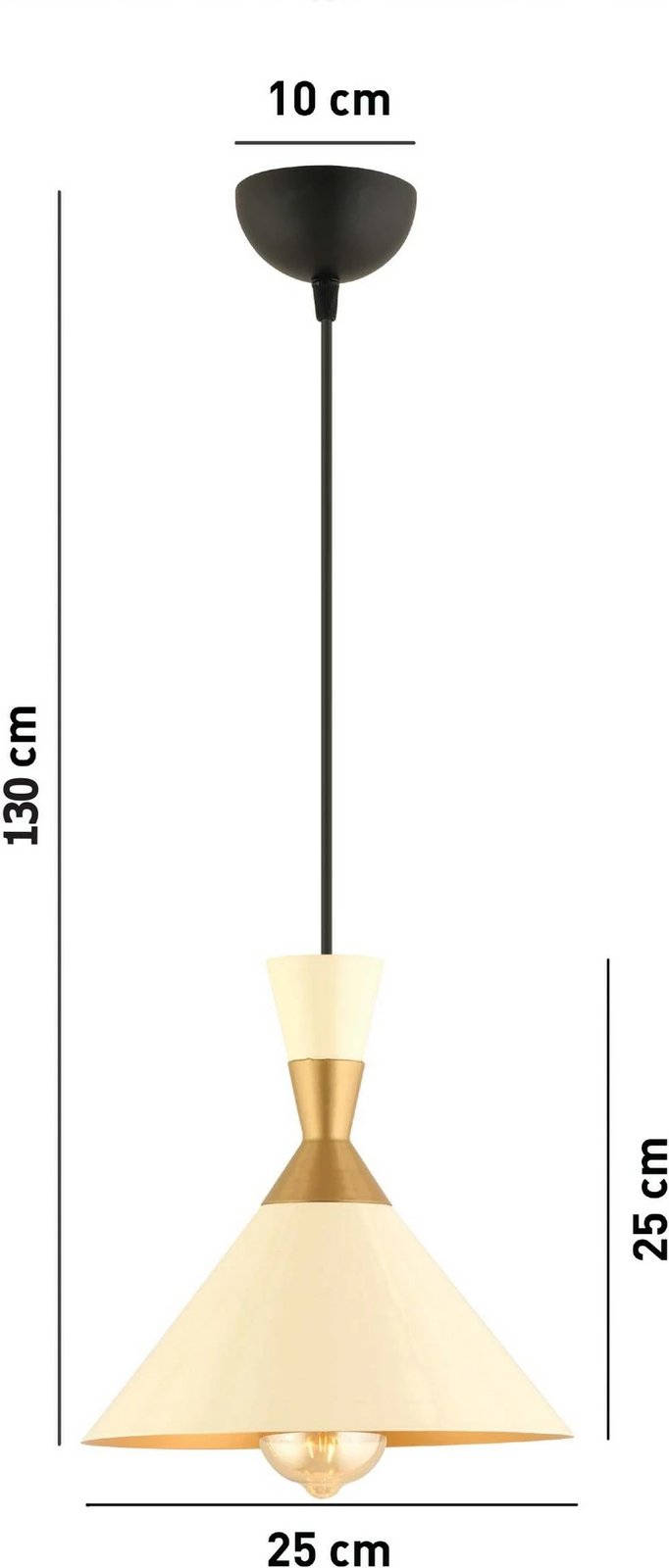 Llambë tavani Opviq, RT-18, e bardhë