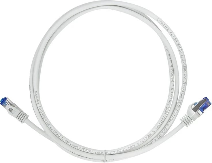 Kabllo patchcord LogiLin,  RJ-45 S/FTP-6a, 3m, hiri