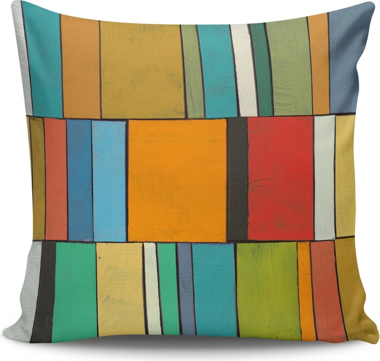 Jastëk dekorativ Aberto Design, NKRLNT-064, shumëngjyrësh, 43x43cm