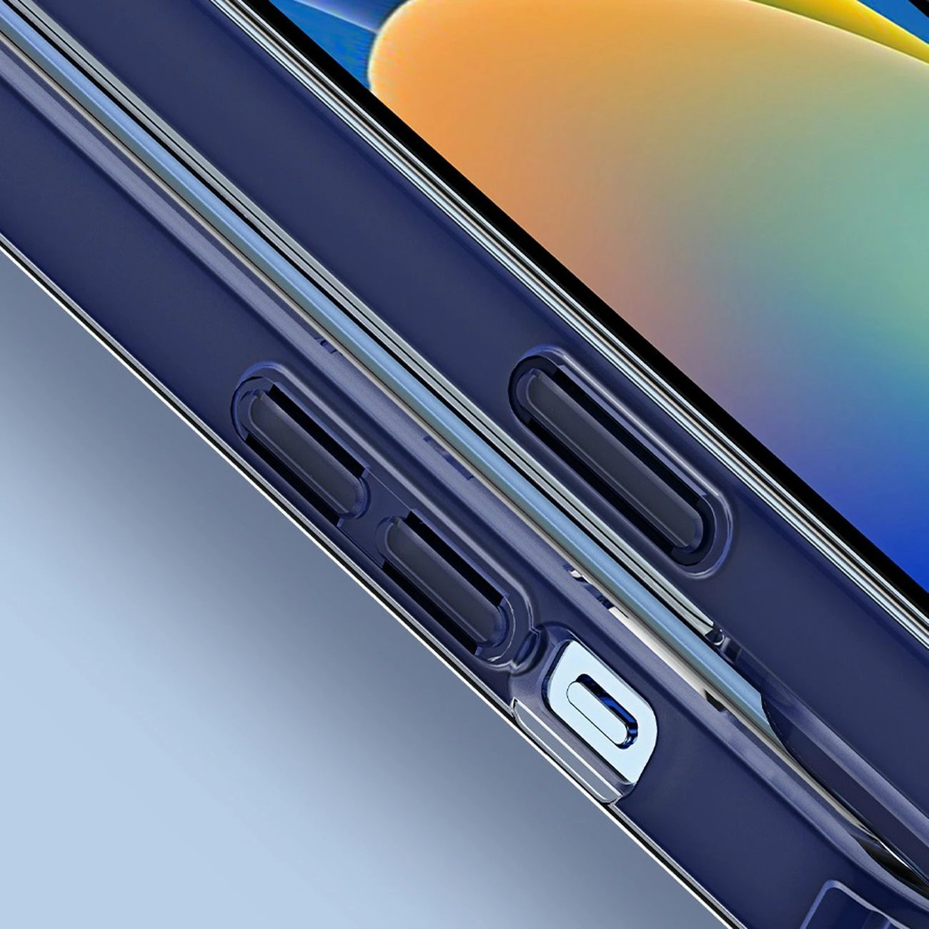 Mbështjellës Dux Ducis Clin2 për iPhone 14 Pro, MagSafe, kaltër