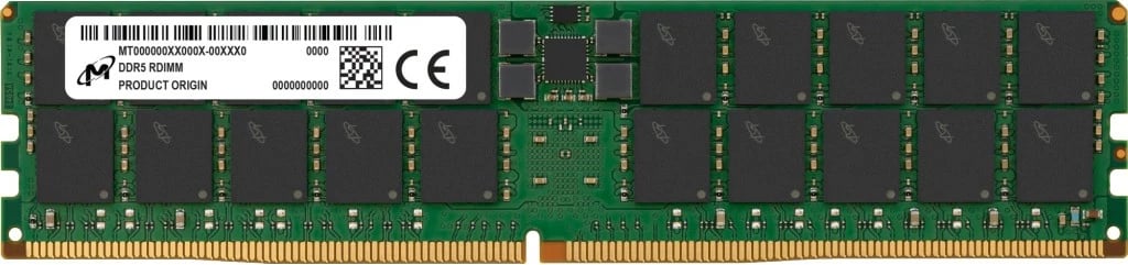 RAM Memorje Crucial REG 64GB DDR5 5600MHz ECC 288-pin DIMM