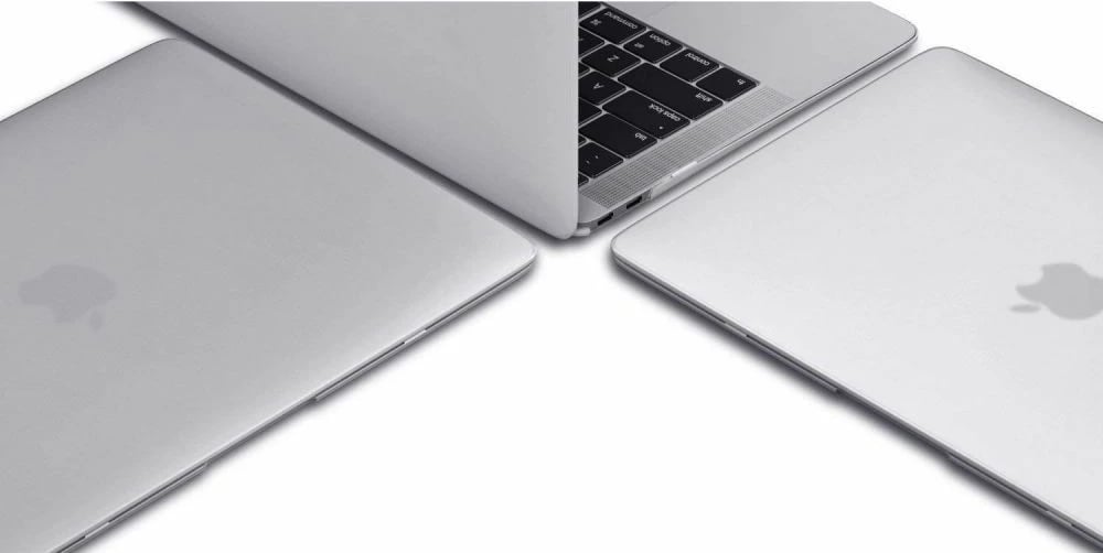 Mbështjellës Tech-Protect SmartShell për MacBook Air 13" M2/M3 2022-2024, i zi mat