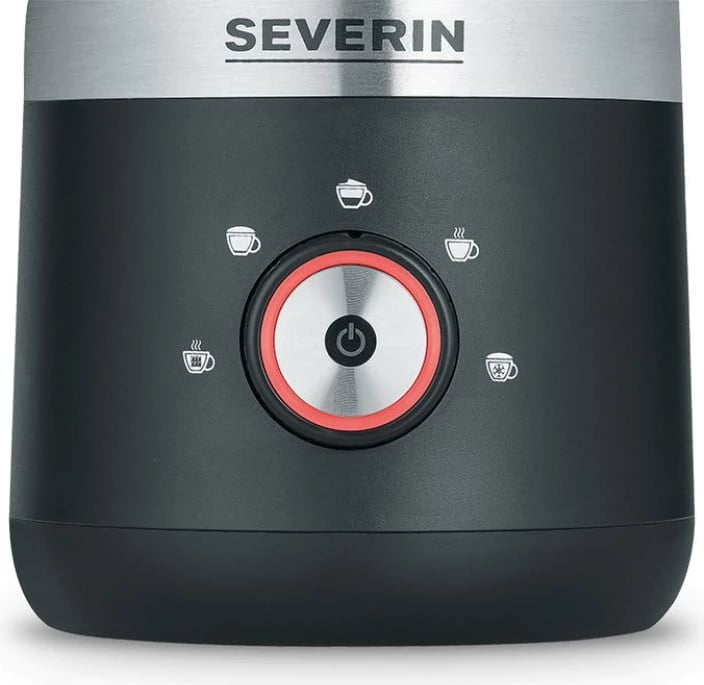 Shkumues qumështi, Severin SM 3588, inoks, elektrik, ngjyrë e zezë