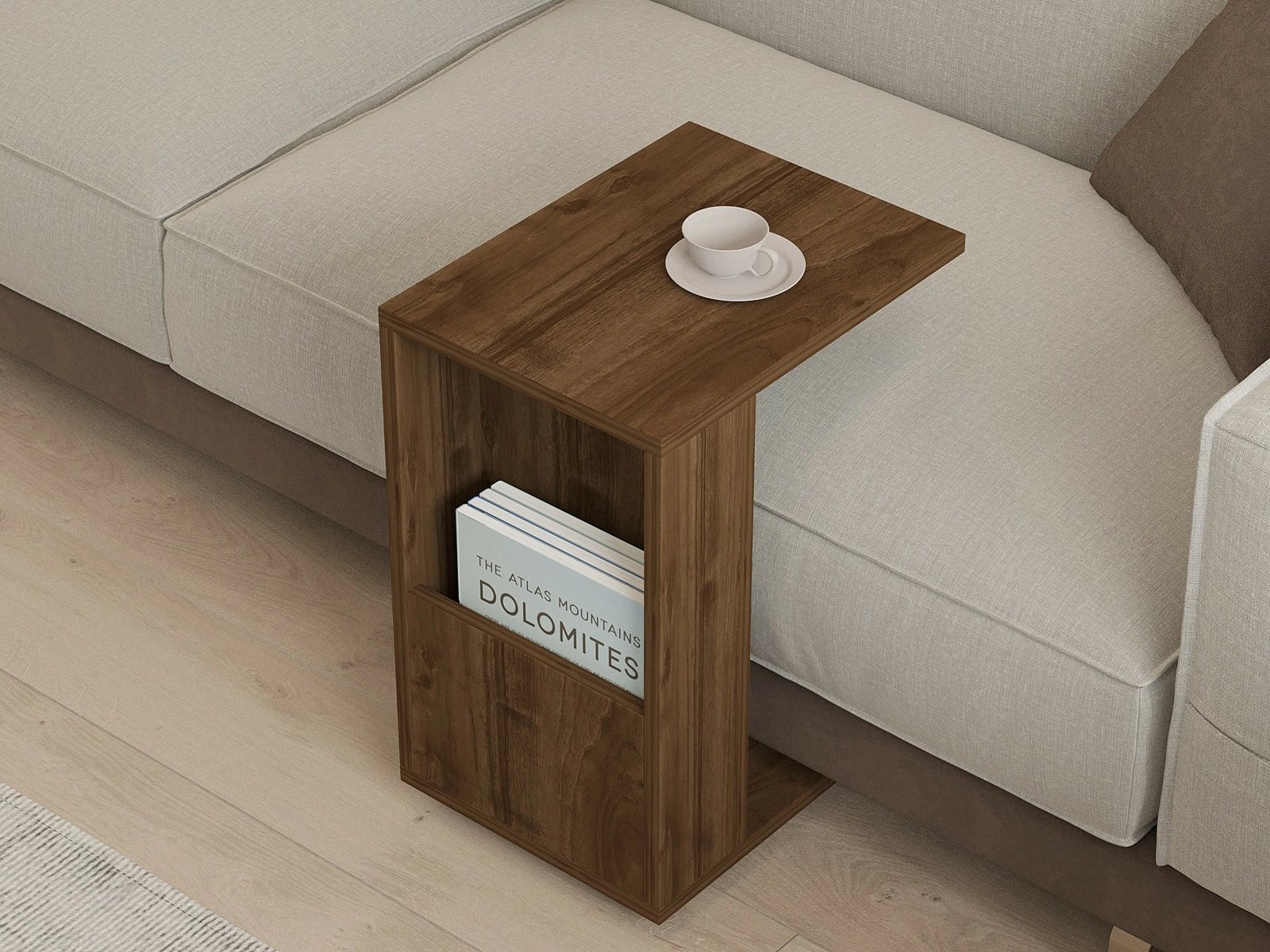 Tavolinë anësore Hanah Home, Star, ngjyrë arre