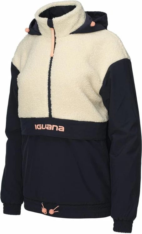 Jakne për femra Iguana, bezhë/kaltër