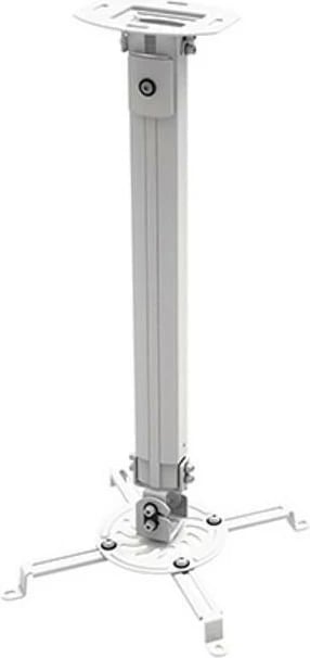 Krah tavani për projektor Techly 309661, 55-90cm, 13.5kg, Argjend