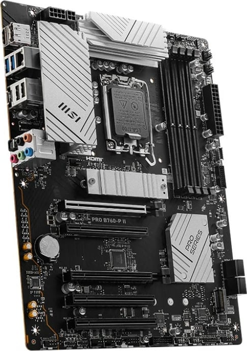 Pllakë amë MSI PRO B760-P II, Intel, LGA 1700, DDR5-SDRAM, 256 GB