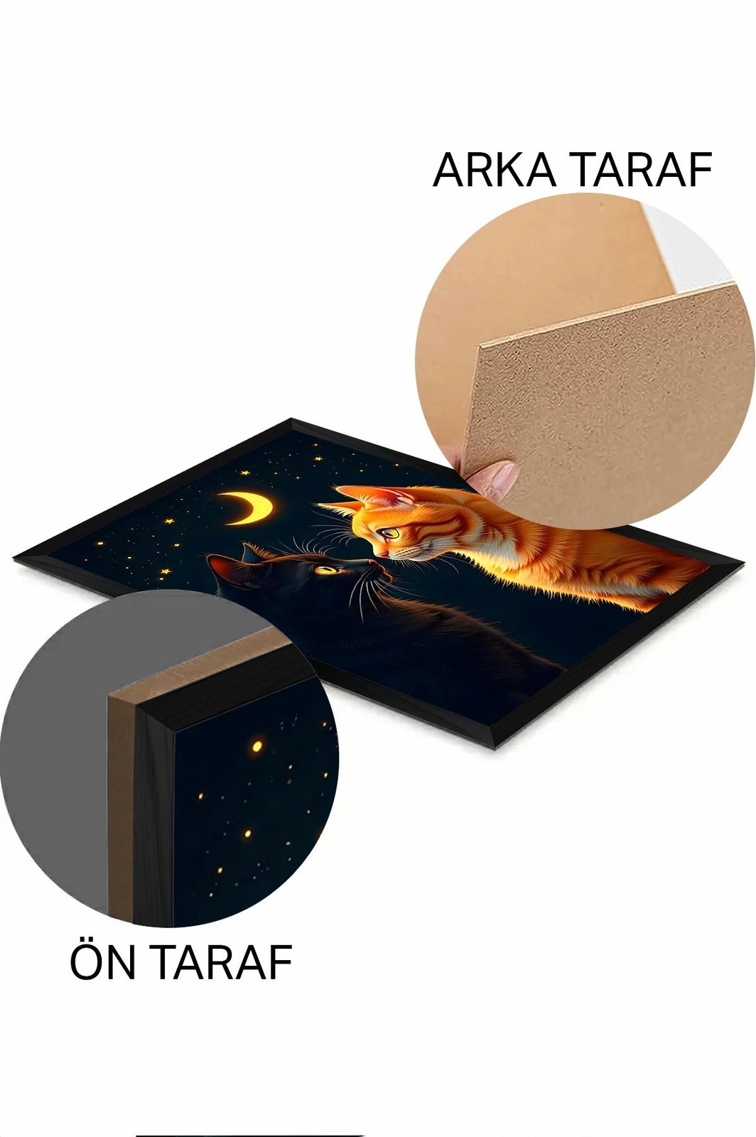 Pikturë dekorative, shumëngjyrëshe, Arthynmodel2030-25, 20x30cm