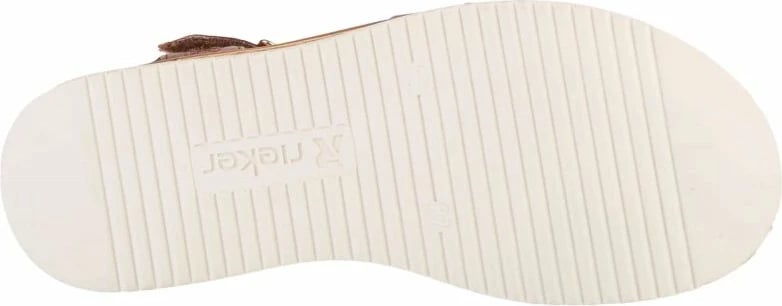 Sandale femra Rieker, kafe