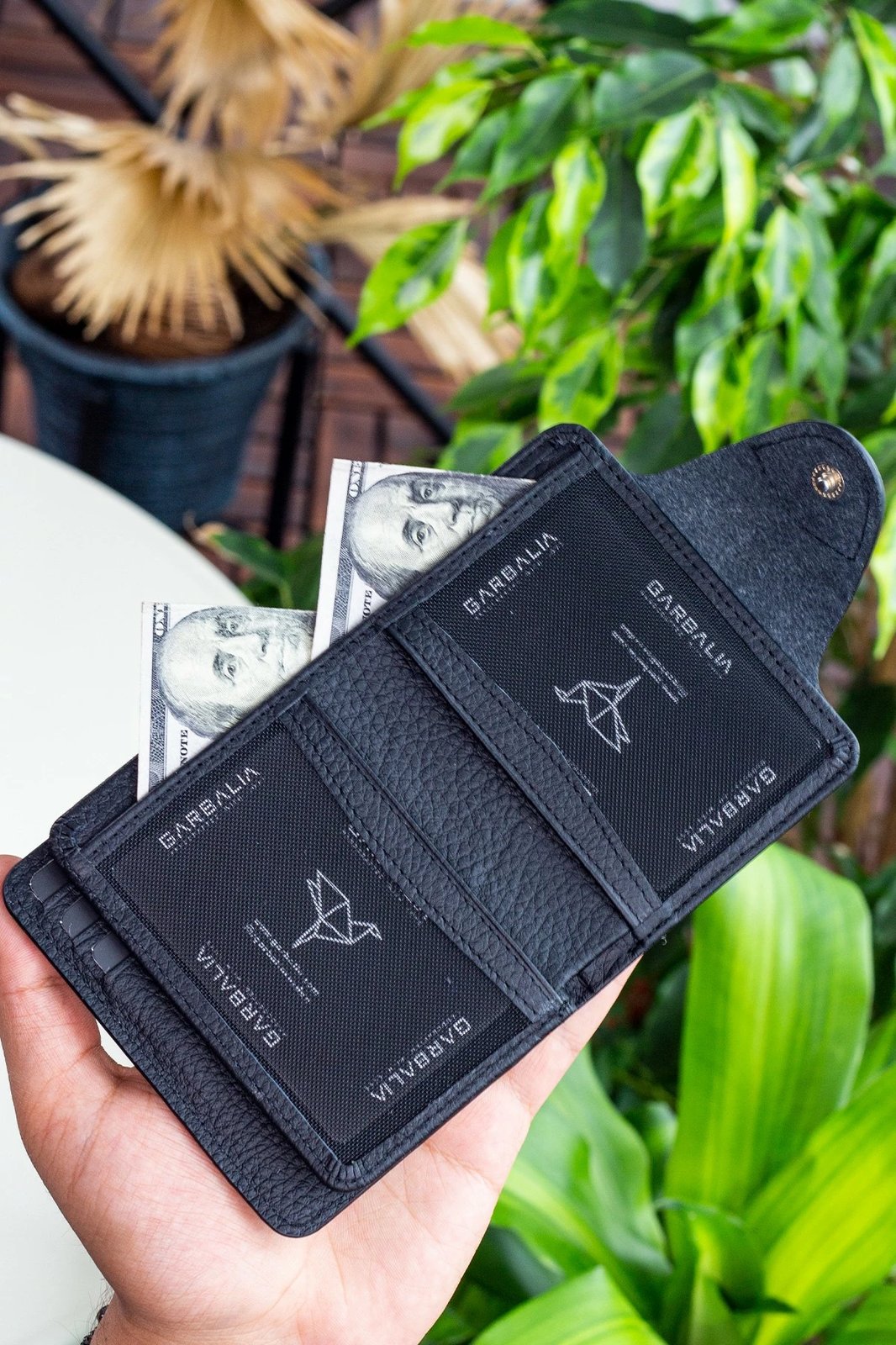 Mbajtës kartelash Zoozie Bags, Luzern, ngjyrë e zezë