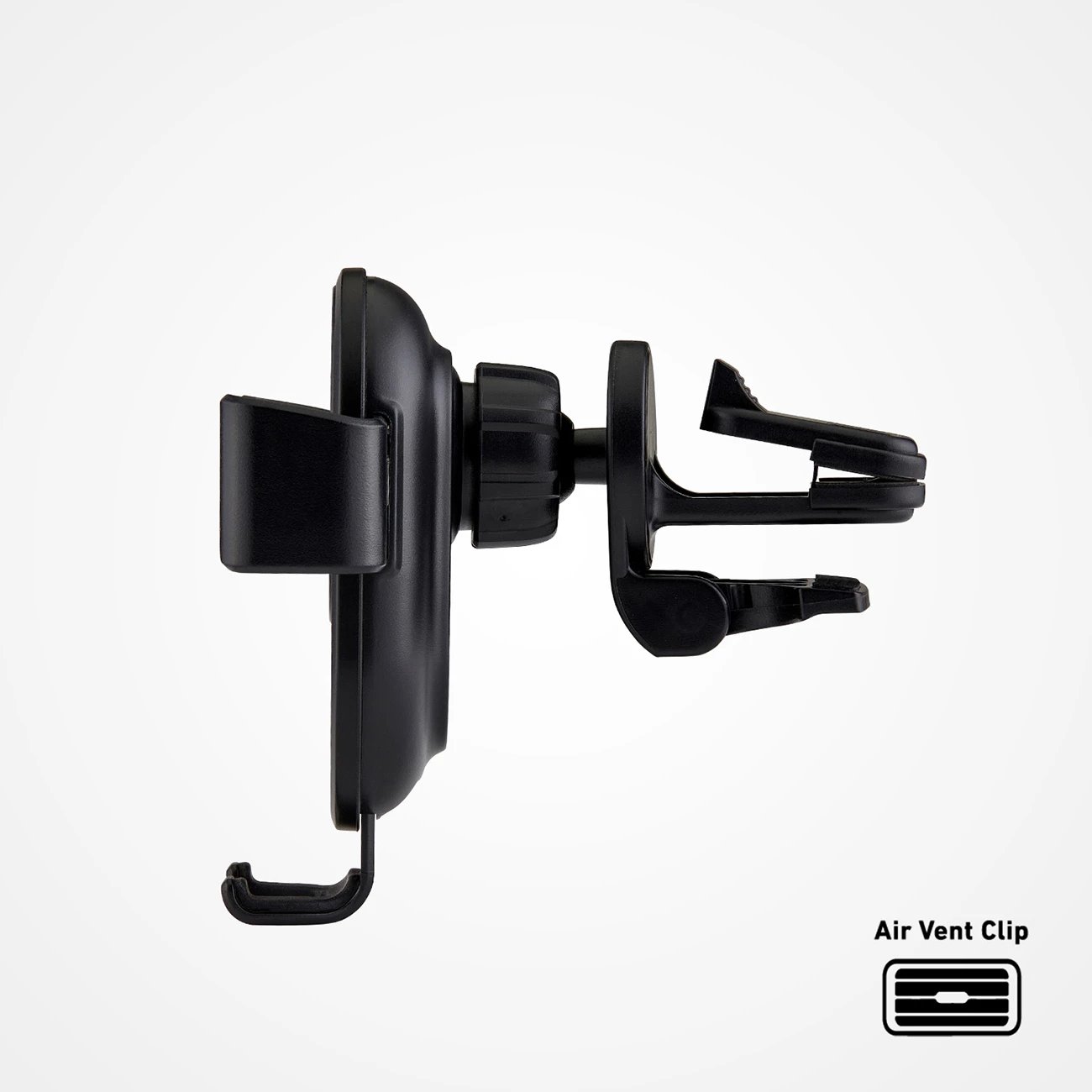 Mbajtëse celulari me karikues wireless SBS TESUPWIR10CLIPSTG, 10W, e zezë