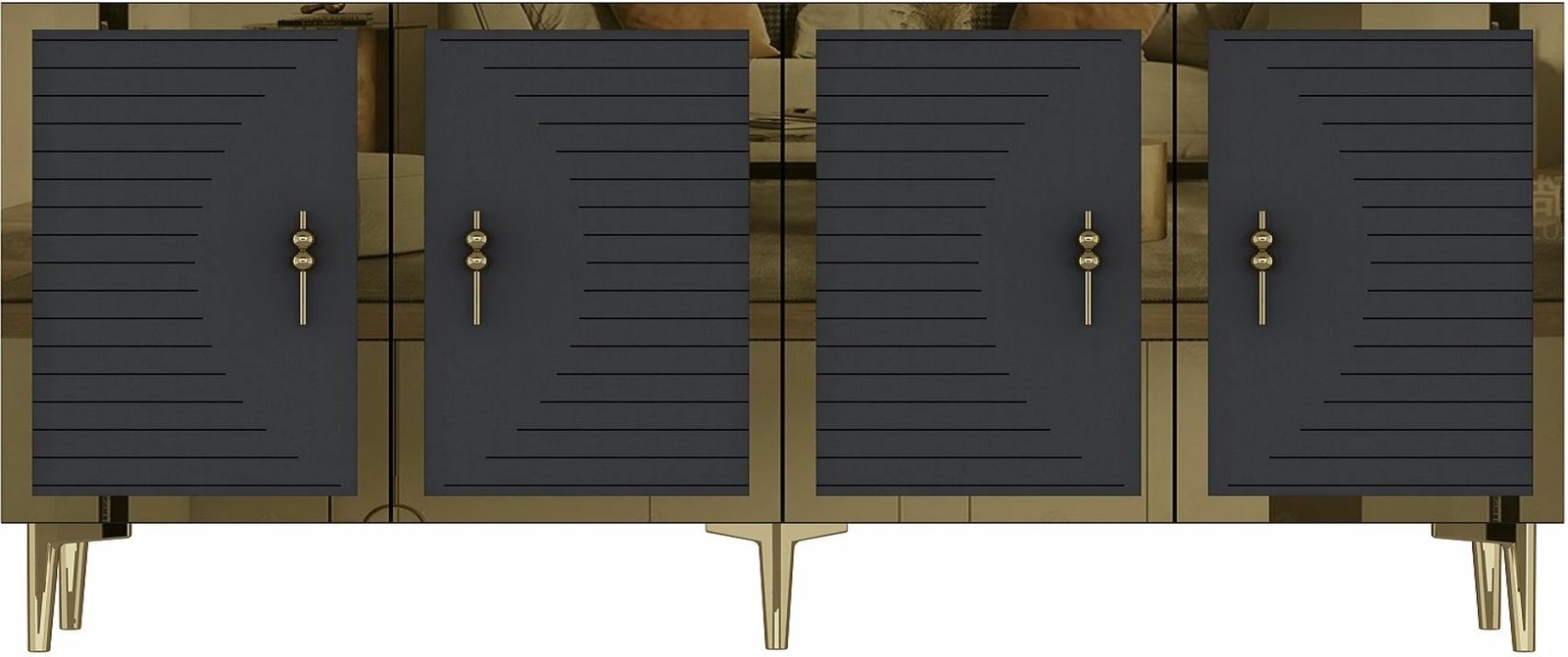 Konsol Skye Decor, Tuna 180, antracit, ari