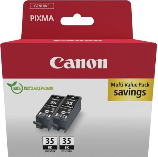 Kartrixh bojë, Canon, PGI-35BK, 2x 9.3 ml, e zezë, paketë 2 copë