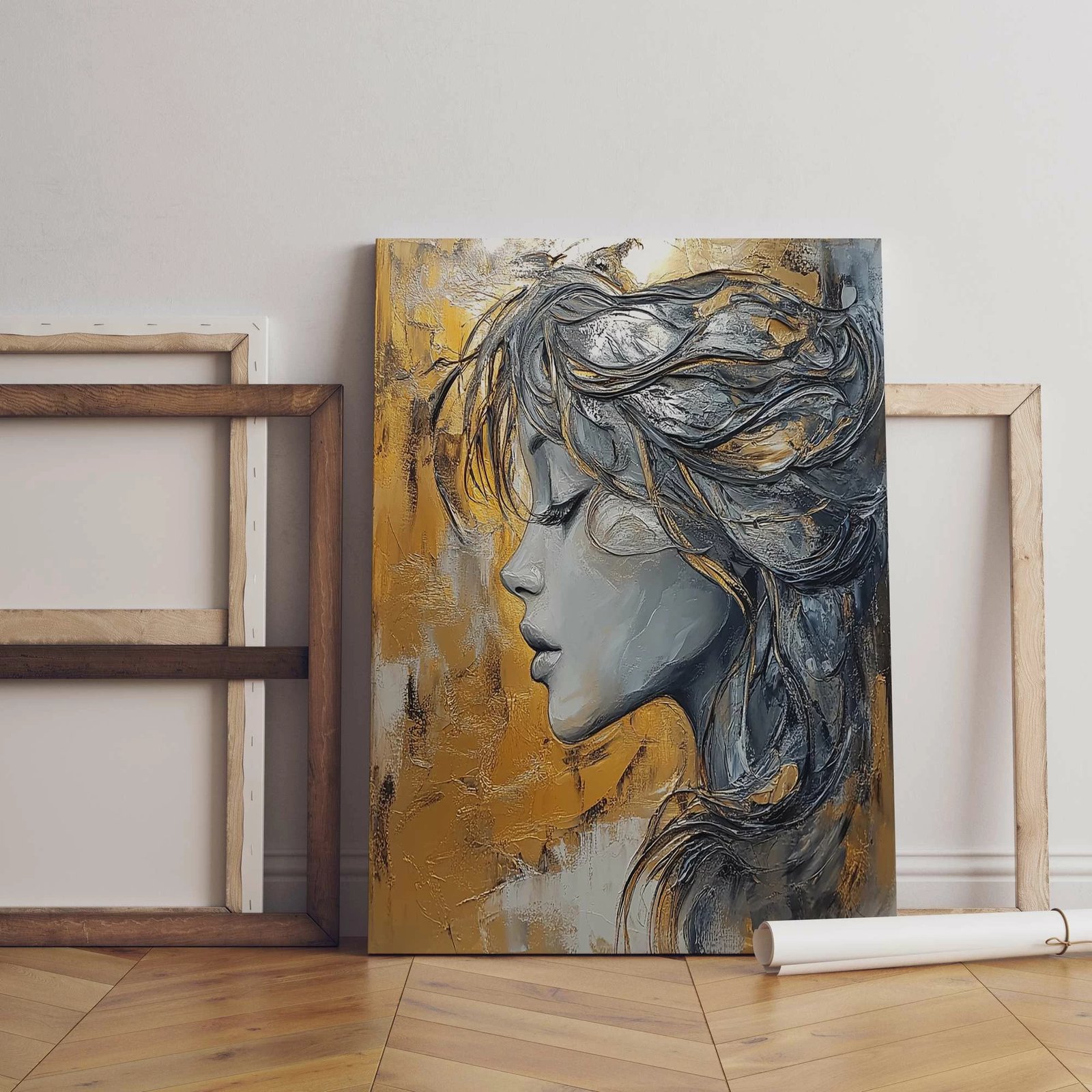 Pikturë dekorative në kanavacë, shumëngjyrëshe, Wallity, 50x70cm