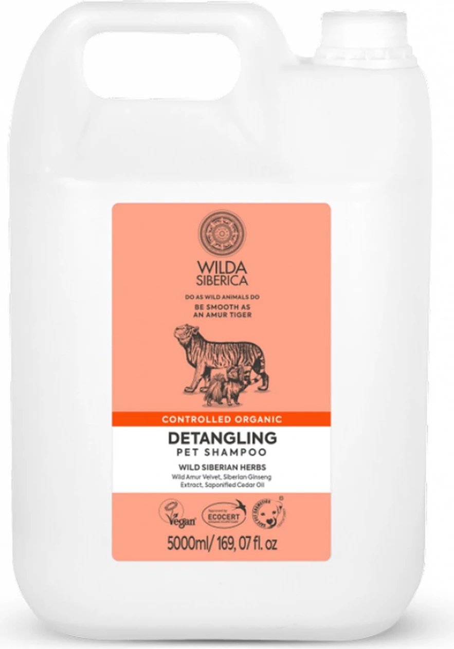 Shampon për kafshë Natura Siberica Wilda Detangling 5000ml