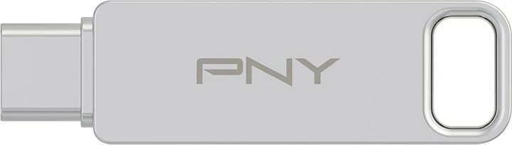 Pendrive PNY DUO LINK P-FDI128DULINKTYC-GE, 128GB, USB 3.2, Argjend