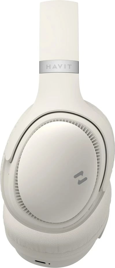 Kufje HAVIT H630BT, bluetooth 5.3, me mikrofon, Bezhe