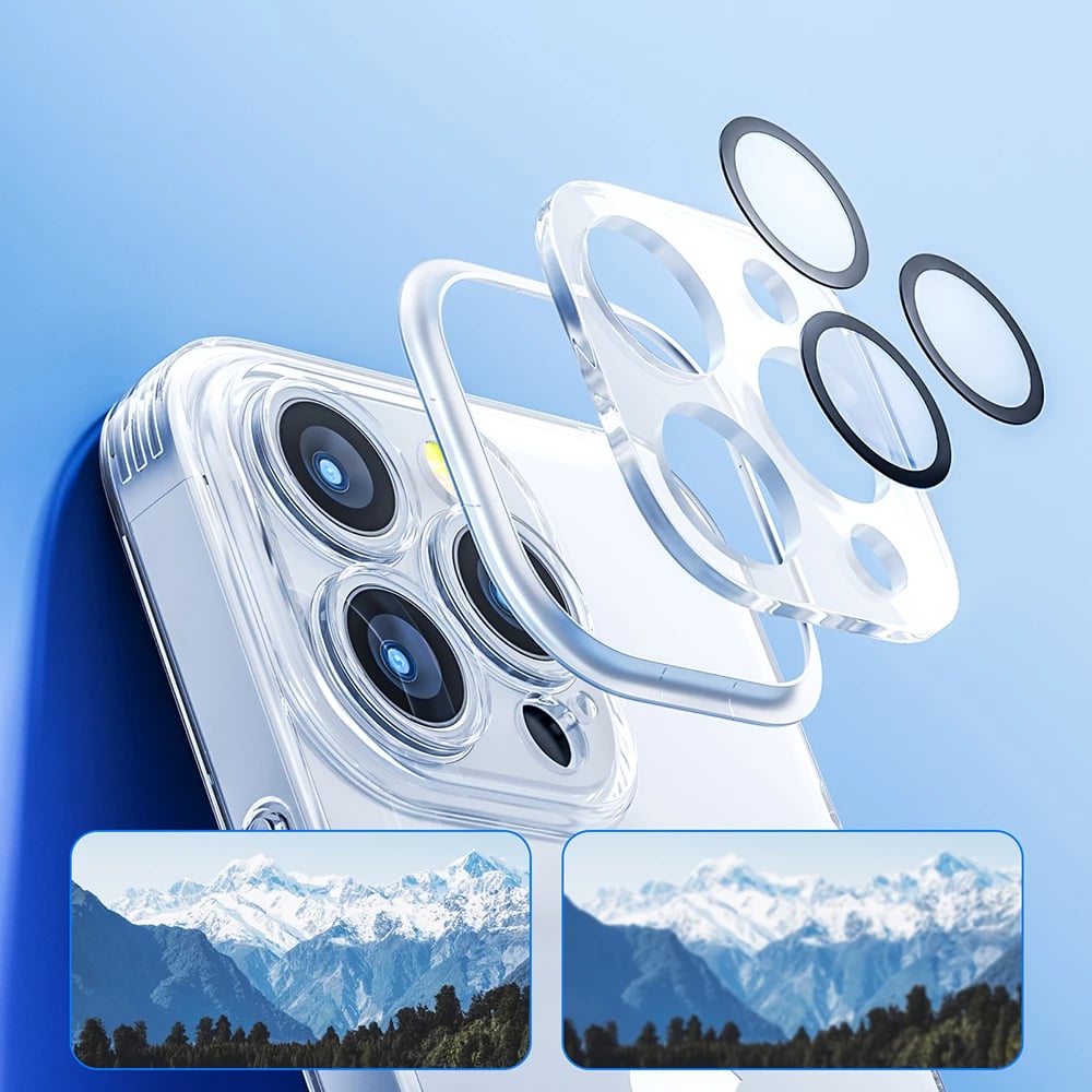 Mbështjellës Joyroom JR-14Q3 për iPhone 14 Plus, transparent
