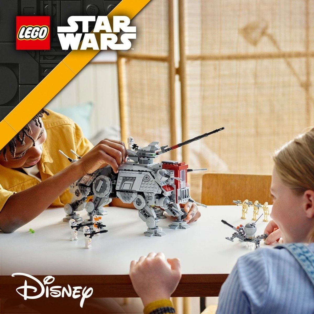 Set ndërtimi LEGO Star Wars AT-TE Walker 75337, 1082 pjesë, për fëmijë 9+