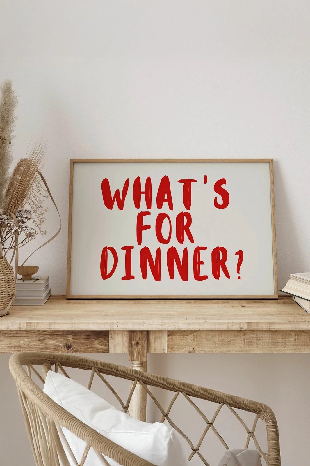 Pikturë dekorative me kornizë, Wallity, Artsmdftek9-3348, shumëngjyrëshe, 33x48cm