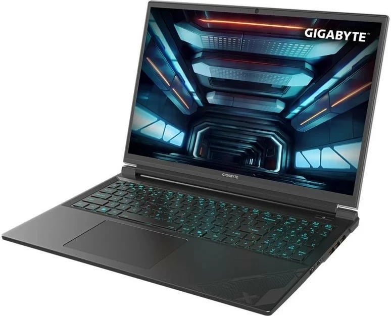 Laptop Gigabyte G6X 2024, i7-13650HX, 16GB RAM, 1TB + 1TB SSD, RTX 4060, 16"-165Hz, pa OS, ngjyrë e zezë