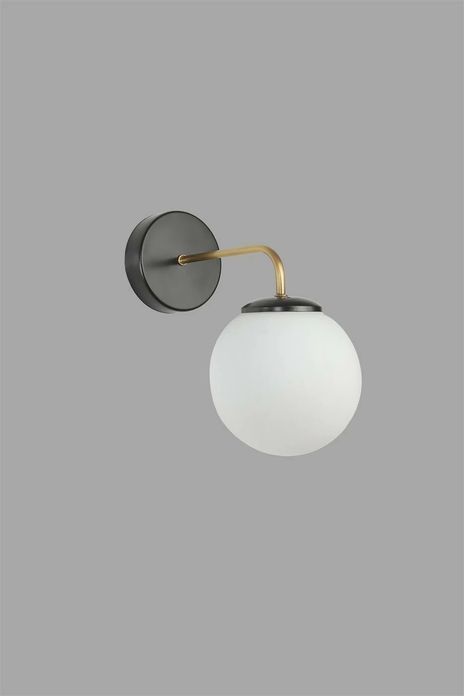 Llambë muri Opviq, 8794-6, ngjyrë e zezë, fume, ari Llambë muri Opviq, 8794-6, ngjyrë e zezë, fume, ari