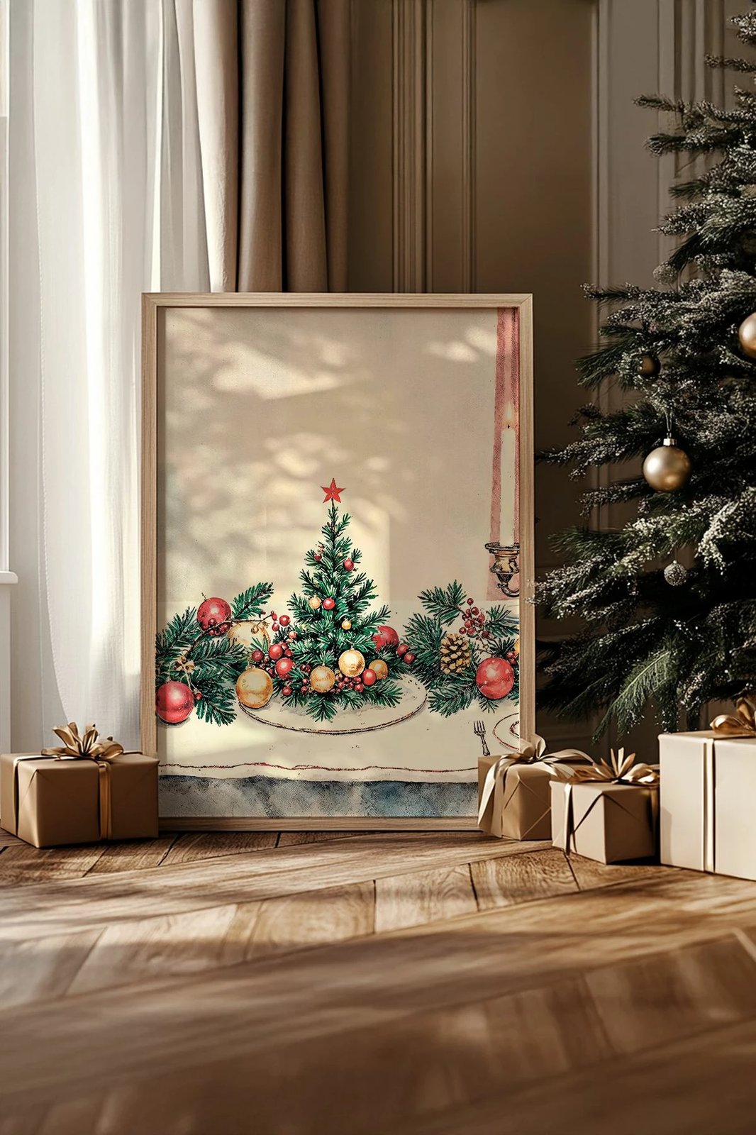 Pikturë dekorative me kornizë, Wallity, Nwyearsngmdl13