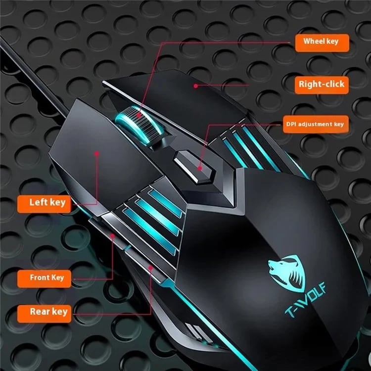 Set 4 në 1 T-Wolf TF700