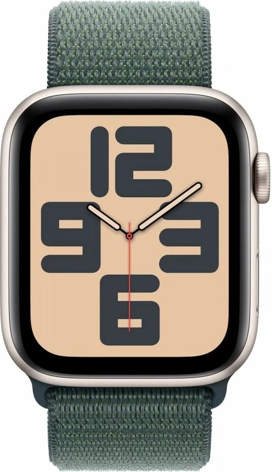 Smartwatch Apple Watch SE, 44 mm, alumin moonlight, rrip sportiv mountain lake