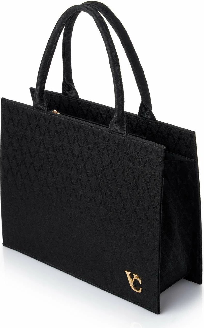 Çantë tote Caserta, e zezë, Vince Camuto