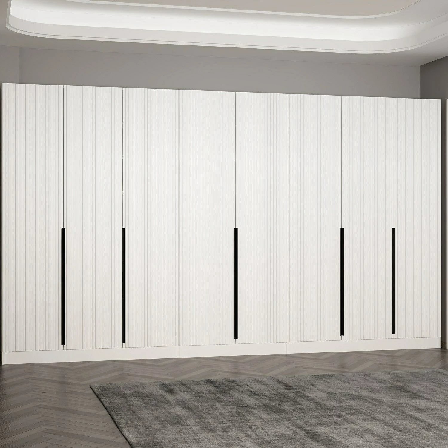 Stendë korridori Skye Decor, Noah, e bardhë, 360x210x35cm