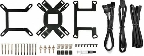 Kasë ftohje uji Thermaltake TH360 ARGB Snow Edition, 3x120mm, bardhë